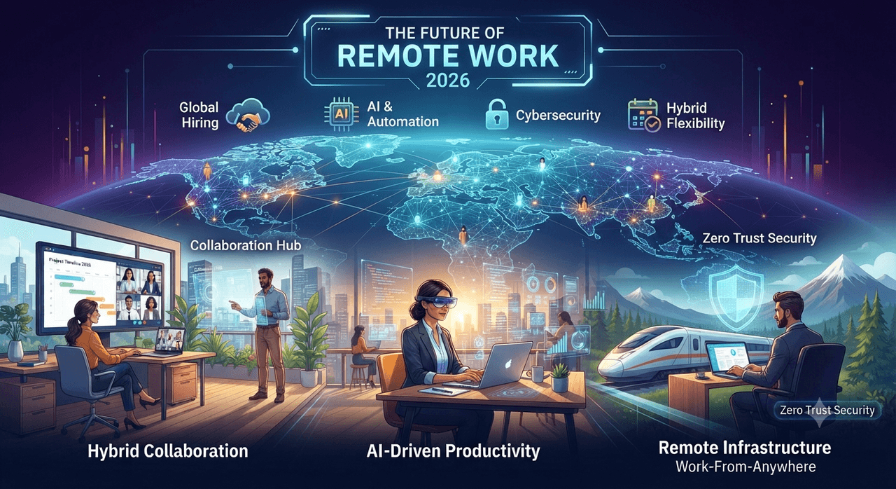 The Future of Remote Work in 2026: Trends, Technology, and What Lies Ahead